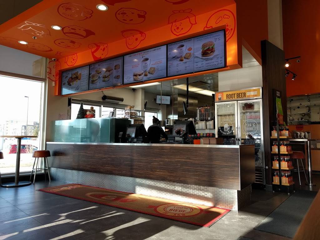 A&W Canada | restaurant | 1210 Rue de la Concorde, Lévis, QC G6W 0M7, Canada | 4188343300 OR +1 418-834-3300
