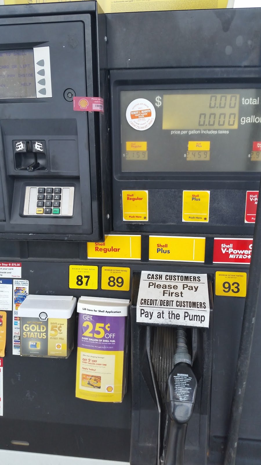 Shell | restaurant | 313 E N St, Kalida, OH 45853, USA | 4195323564 OR +1 419-532-3564