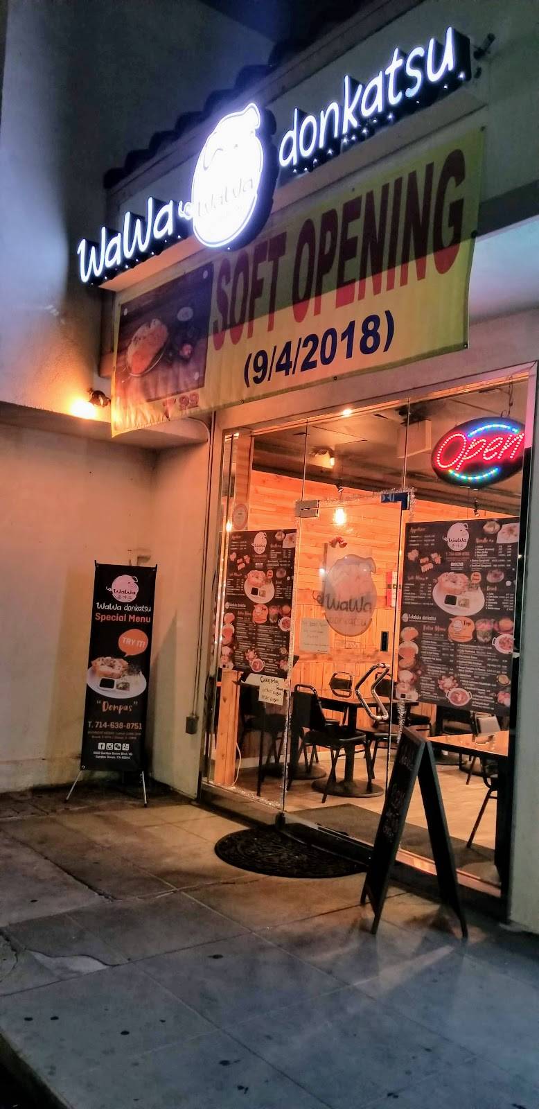 WAWA Donkatsu | restaurant | 9562 Garden Grove Blvd #G, Garden Grove, CA 92844, USA | 7146388751 OR +1 714-638-8751