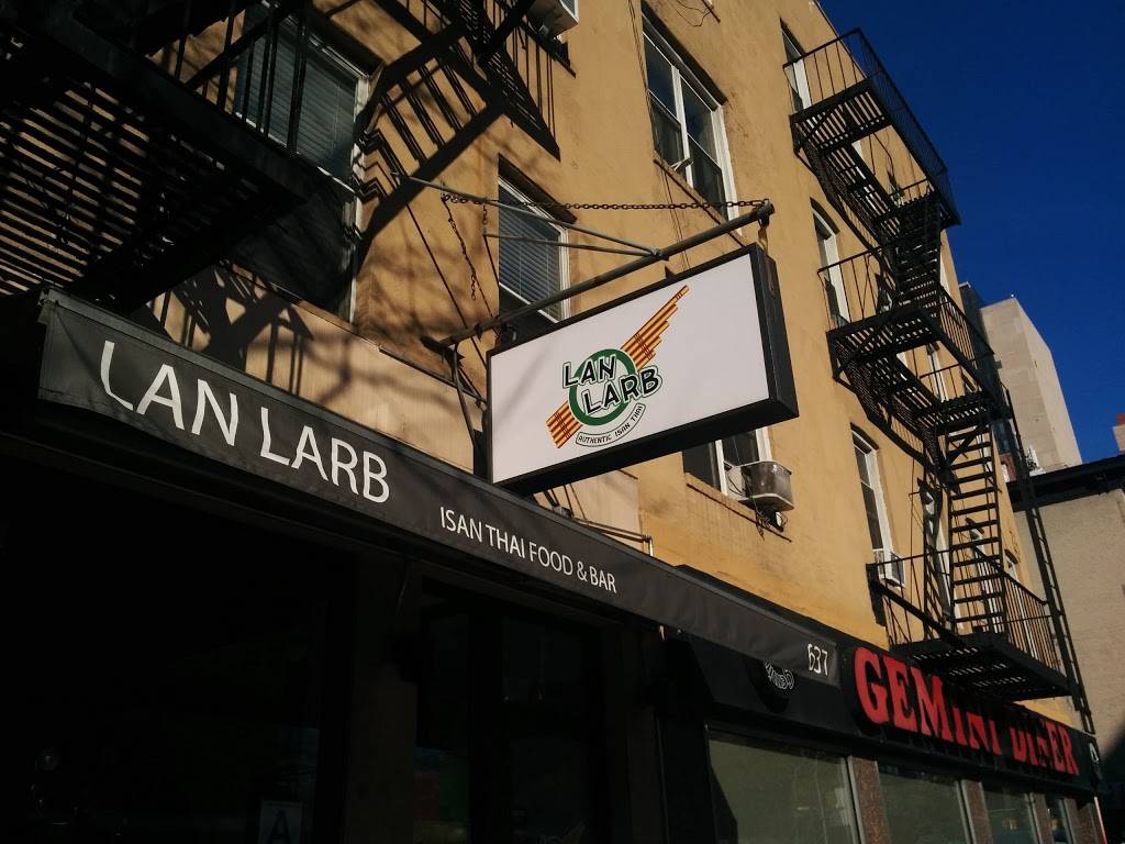 Lan Larb | restaurant | 637 2nd Ave, New York, NY 10016, USA | 2128891769 OR +1 212-889-1769