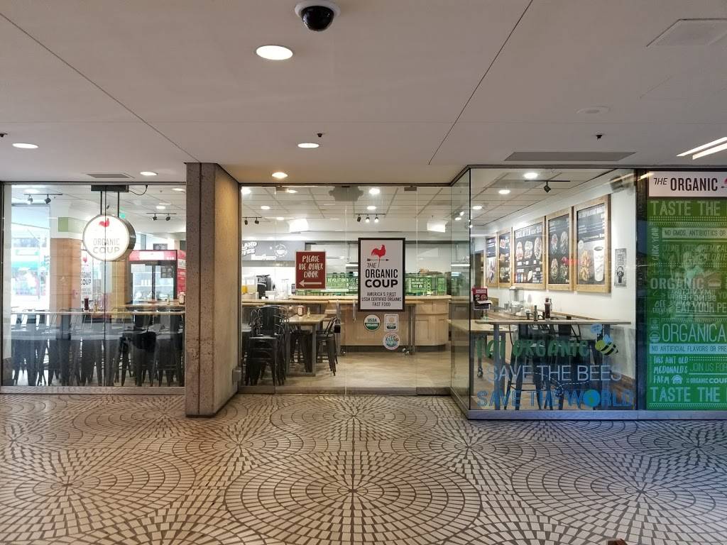 The Organic Coup | restaurant | 4 Embarcadero Center, San Francisco, CA 94111, USA | 4155897613 OR +1 415-589-7613