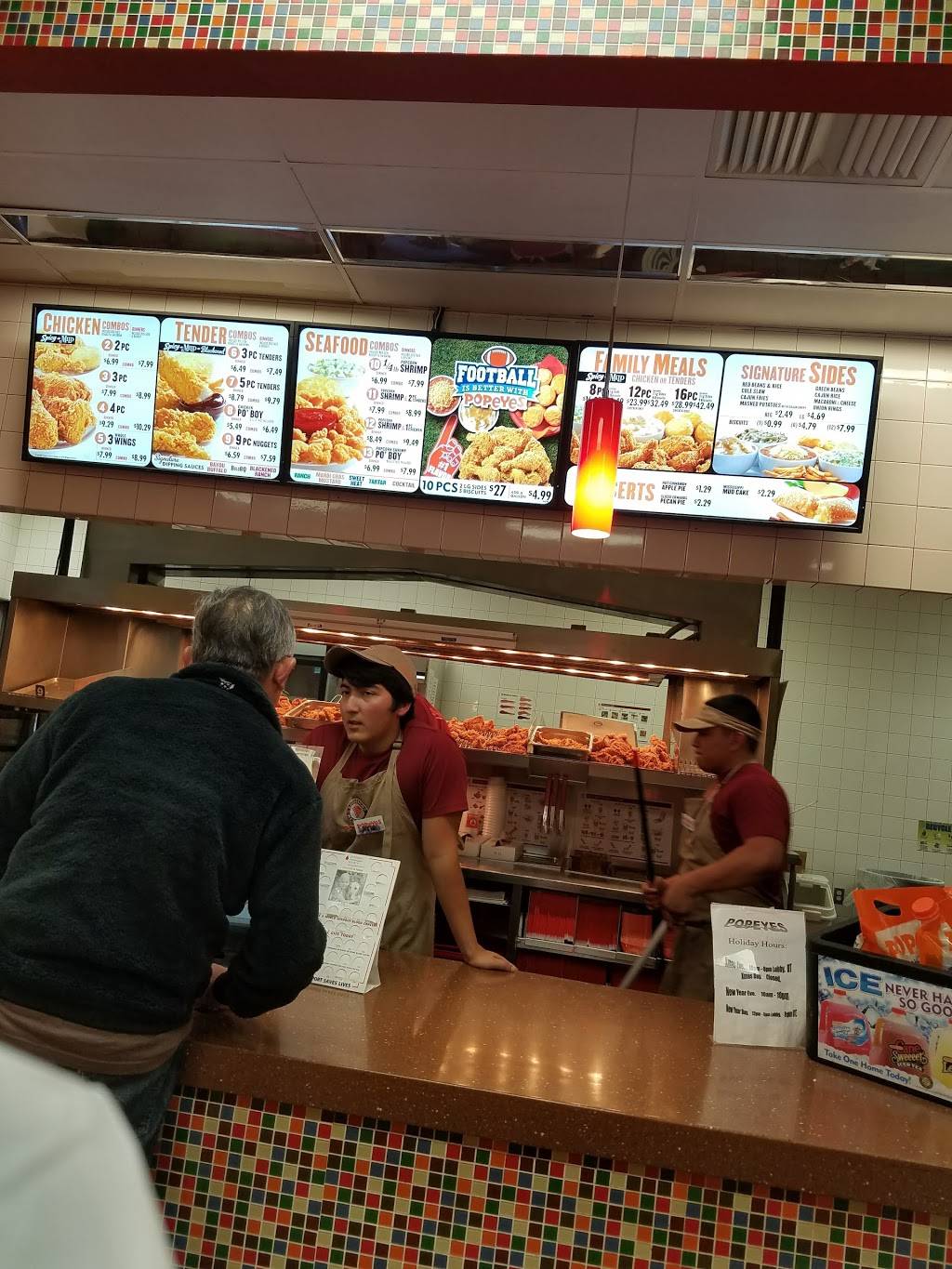 Popeyes Louisiana Kitchen | restaurant | 6095 El Cajon Blvd, San Diego, CA 92115, USA | 6192863322 OR +1 619-286-3322