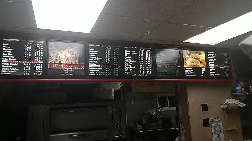 Village Pizza | restaurant | 16 Maple Ave, Shrewsbury, MA 01545, USA | 5088420662 OR +1 508-842-0662
