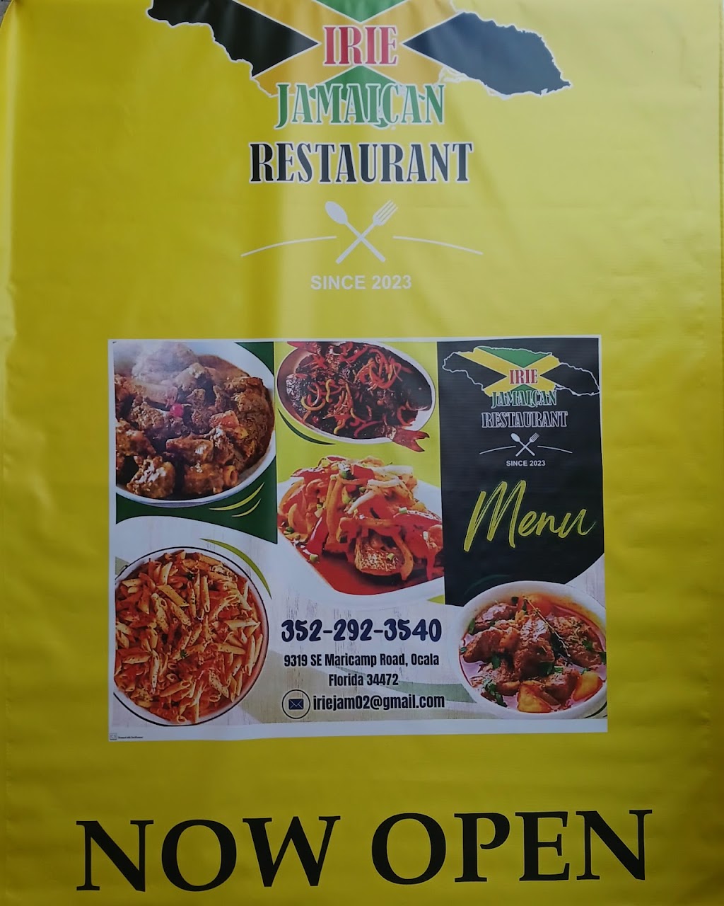 Iriejamaican restaurant | restaurant | 9319 SE Maricamp Rd, Ocala, FL 34472, USA | 3522923540 OR +1 352-292-3540