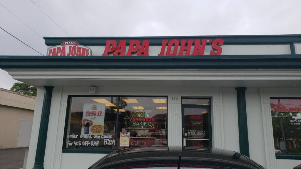 Papa Johns Pizza | restaurant | 675 North Orlando Avenue, Maitland, FL 32751, USA | 4076447272 OR +1 407-644-7272