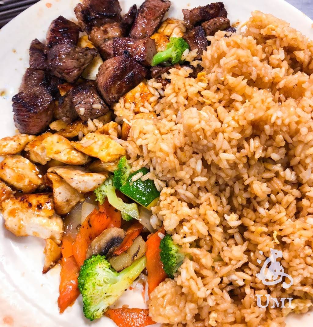 Umi Japanese Steakhouse & Sushi Bar | restaurant | 1721 US-45 #1, Columbus, MS 39705, USA | 6625704769 OR +1 662-570-4769