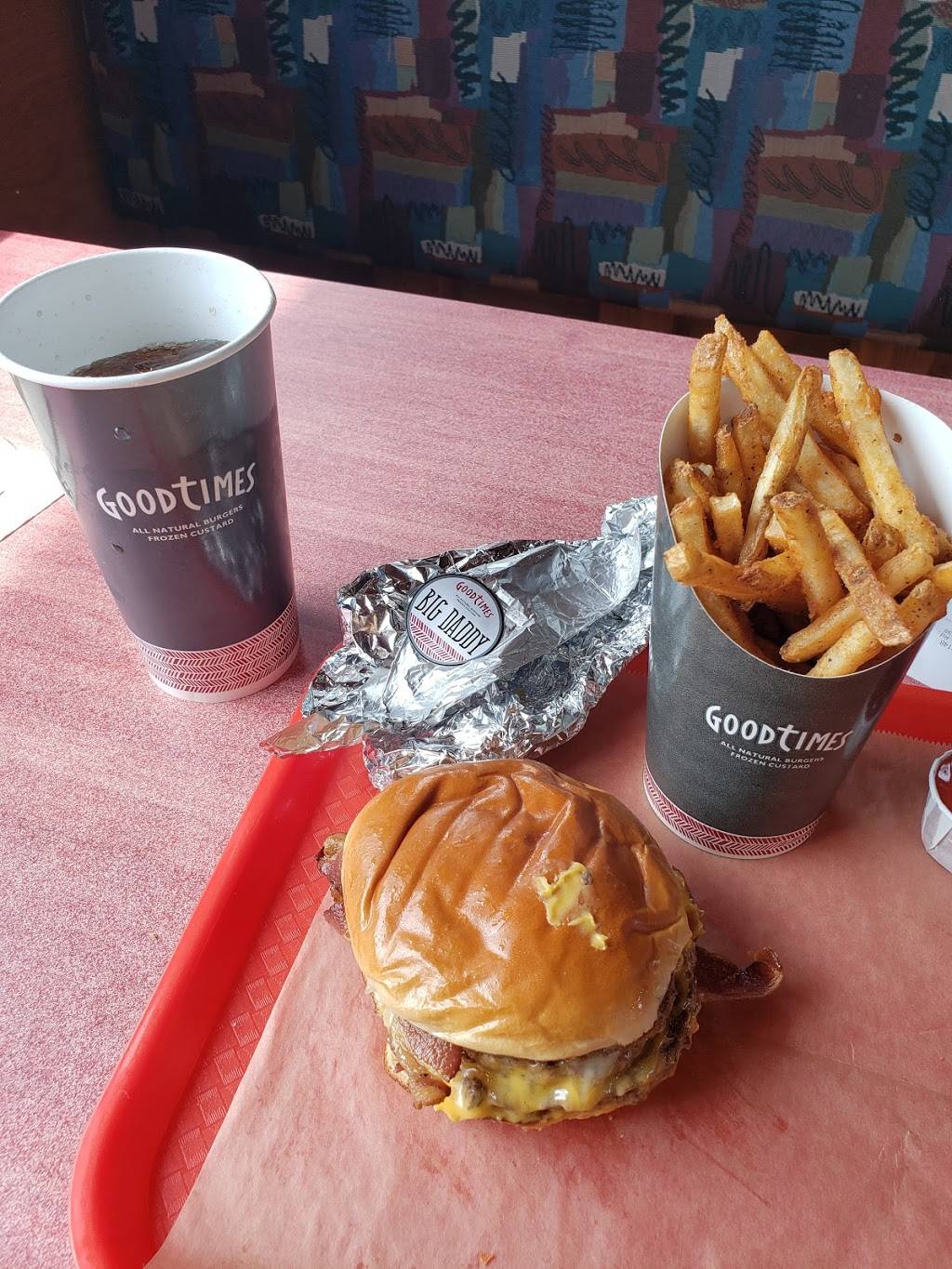 Good Times Burgers & Frozen Custard | restaurant | 11305 S Parker Rd, Parker, CO 80134, USA | 3038414673 OR +1 303-841-4673