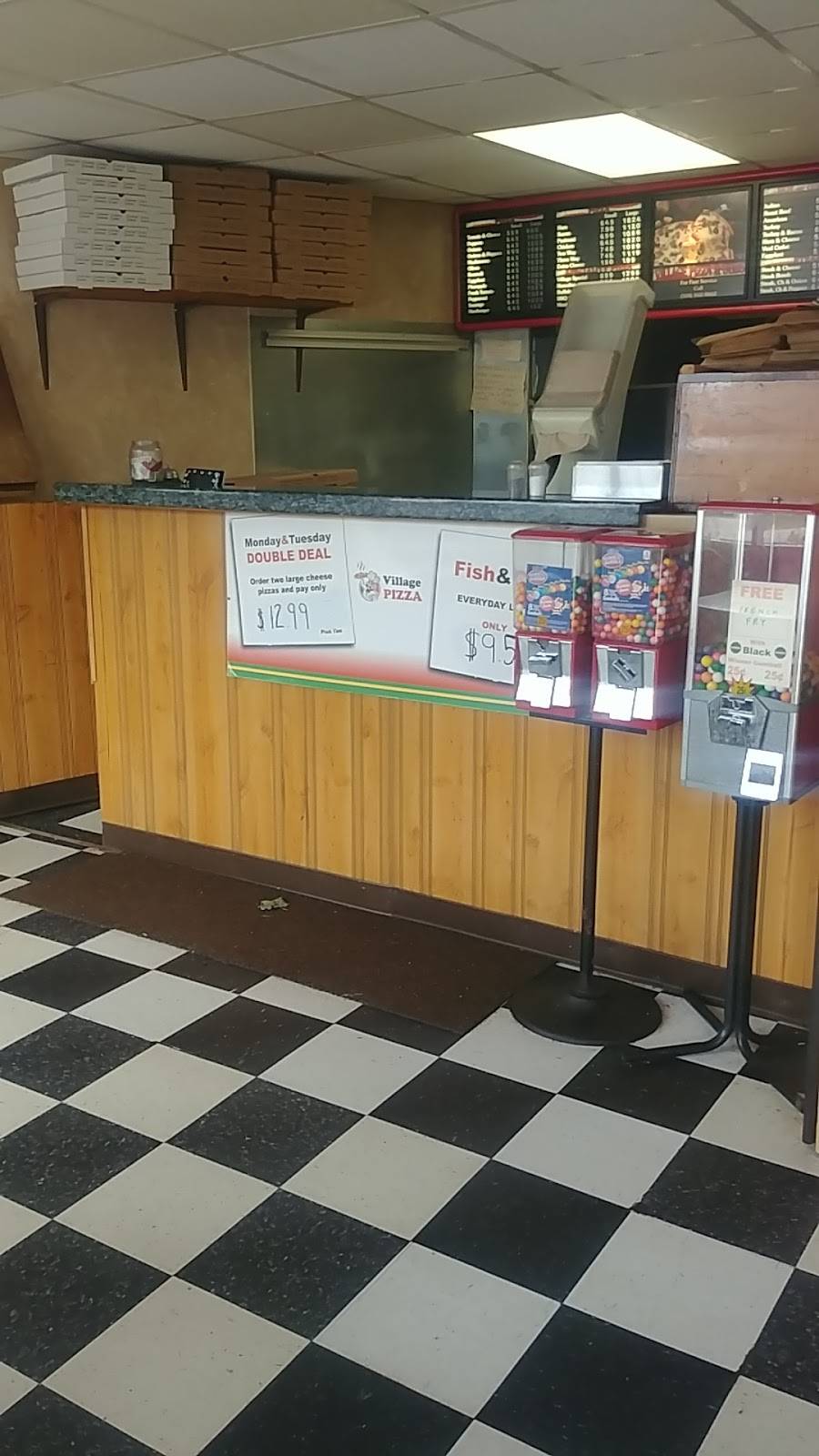 Village Pizza | restaurant | 16 Maple Ave, Shrewsbury, MA 01545, USA | 5088420662 OR +1 508-842-0662