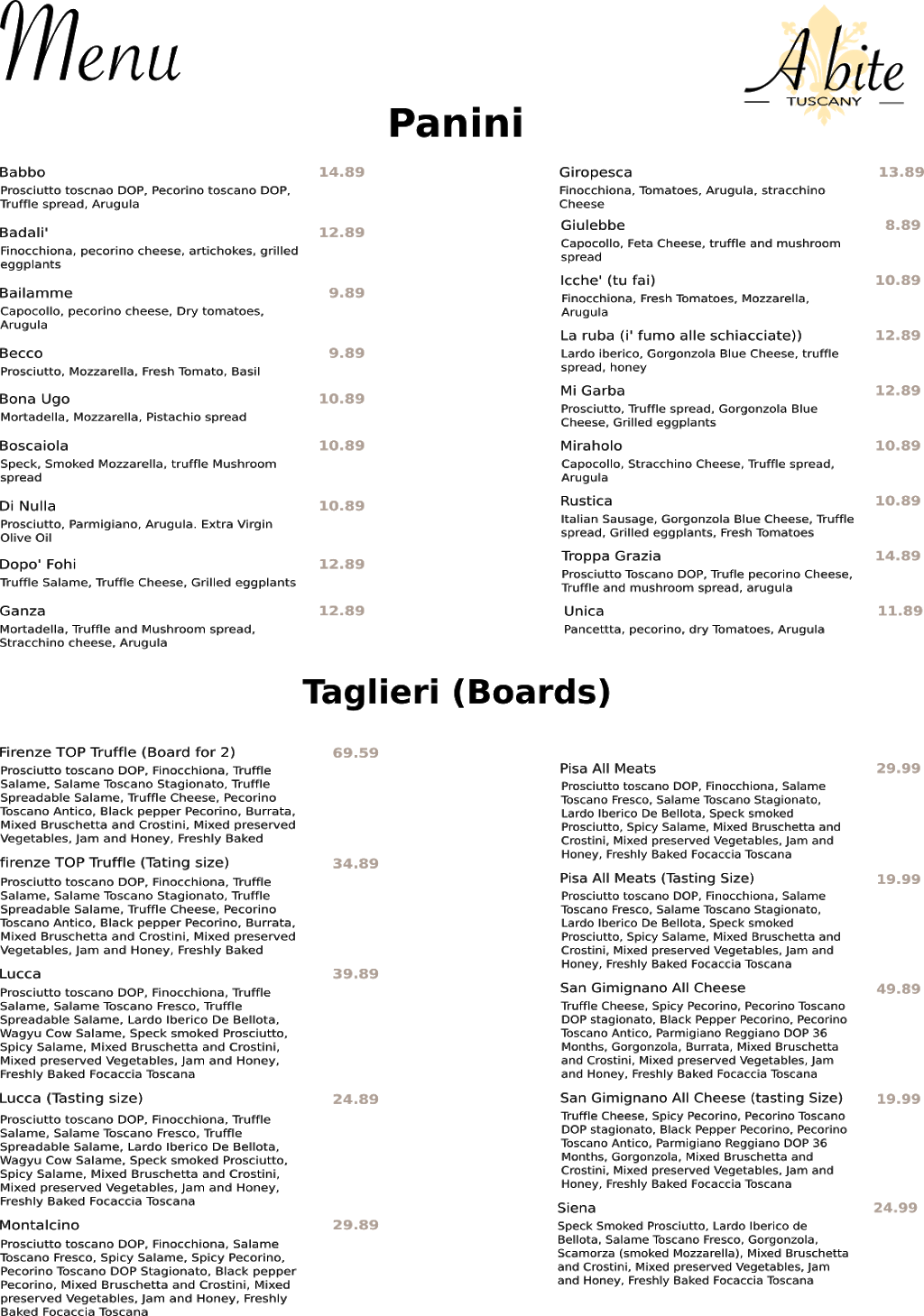 A bite | restaurant | 1272 N Palm Ave, Sarasota, FL 34236, USA | 9415652536 OR +1 941-565-2536