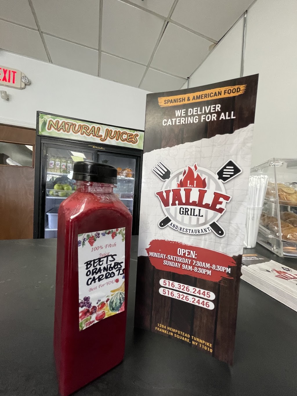 L.I. Valle Grill | restaurant | 1204 Hempstead Turnpike, Franklin Square, NY 11010, USA | 5163262445 OR +1 516-326-2445