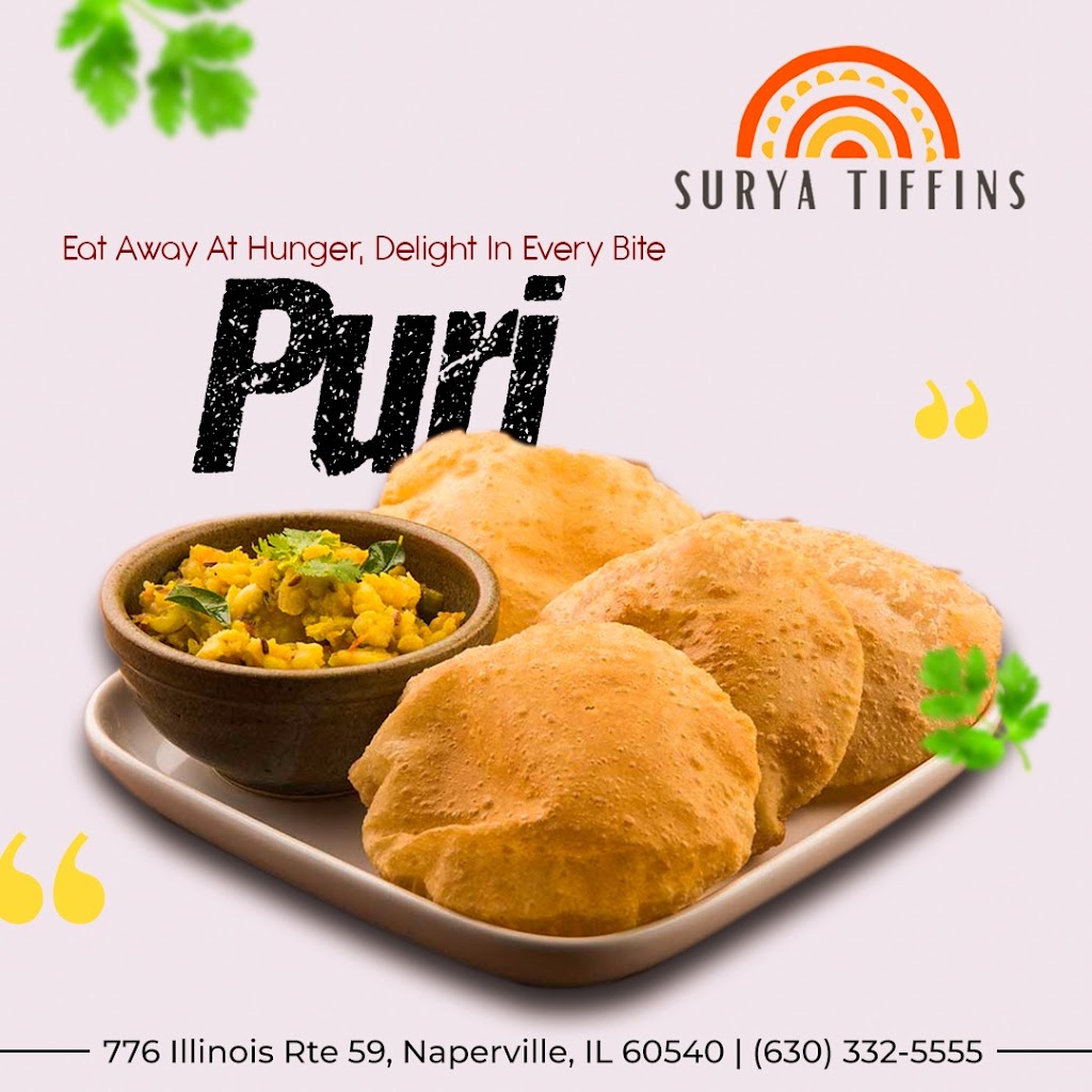 Surya Tiffins | restaurant | 776 Illinois Rte 59, Naperville, IL 60540, USA | 6303325555 OR +1 630-332-5555