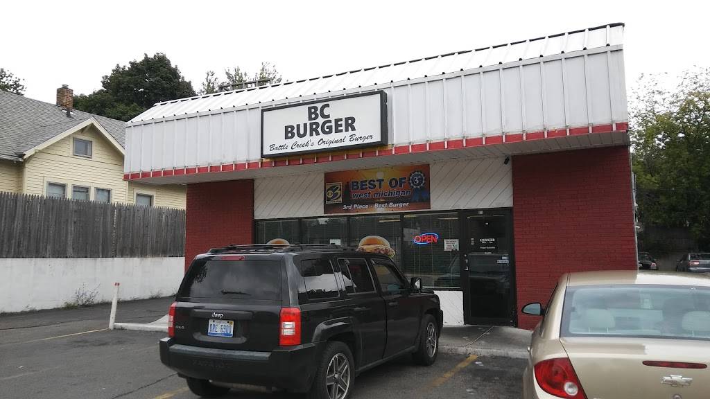 BC BURGERS | restaurant | 615 Capital Ave SW, Battle Creek, MI 49015, USA | 2699693748 OR +1 269-969-3748