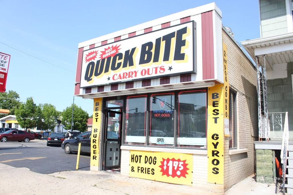 Quick Bite Carry Outs | meal takeaway | 5155 N Western Ave, Chicago, IL 60625, USA | 7739894918 OR +1 773-989-4918