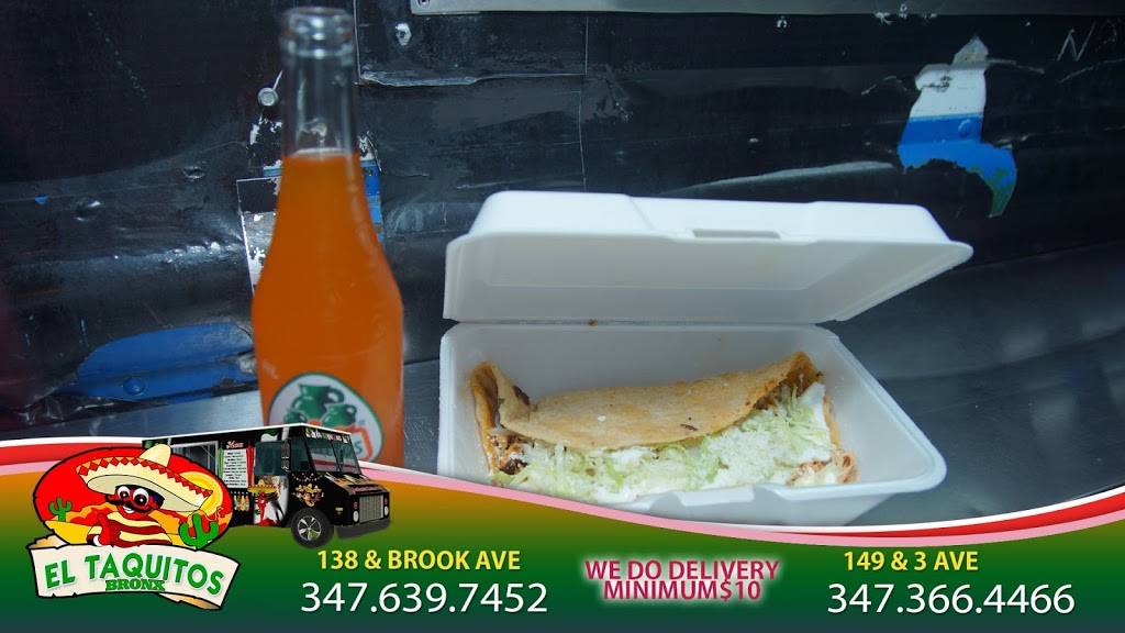 El Taquitos | restaurant | 138 Brook Ave, Bronx, NY 10454, USA | 3476397452 OR +1 347-639-7452