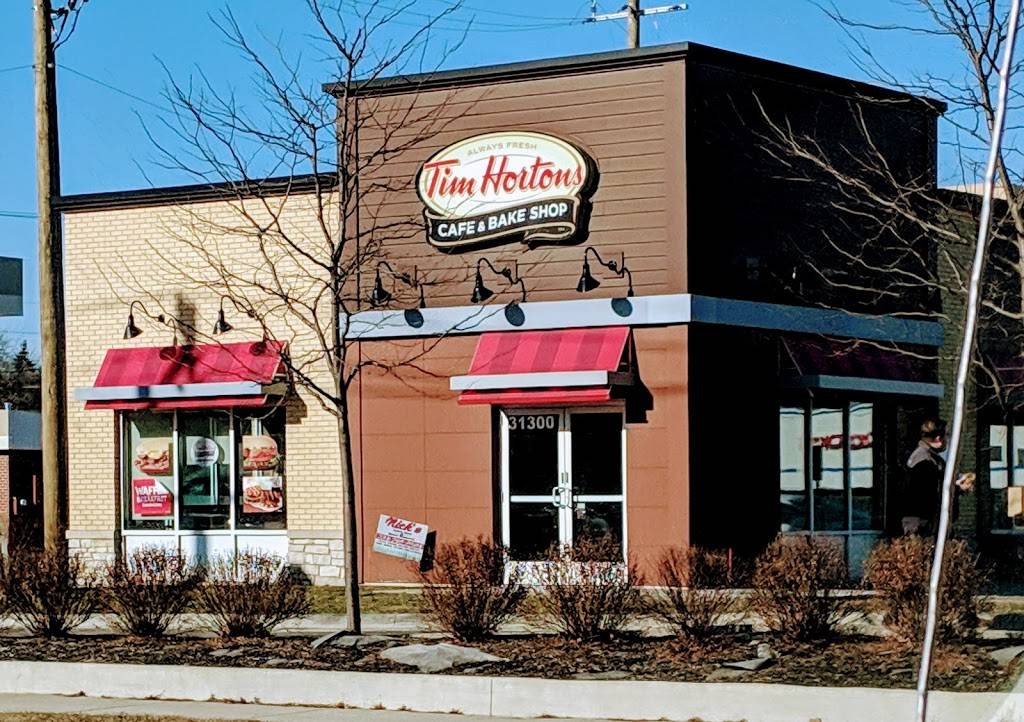 Tim Hortons | restaurant | 31300 Five Mile Rd, Livonia, MI 48154, USA | 7344218100 OR +1 734-421-8100