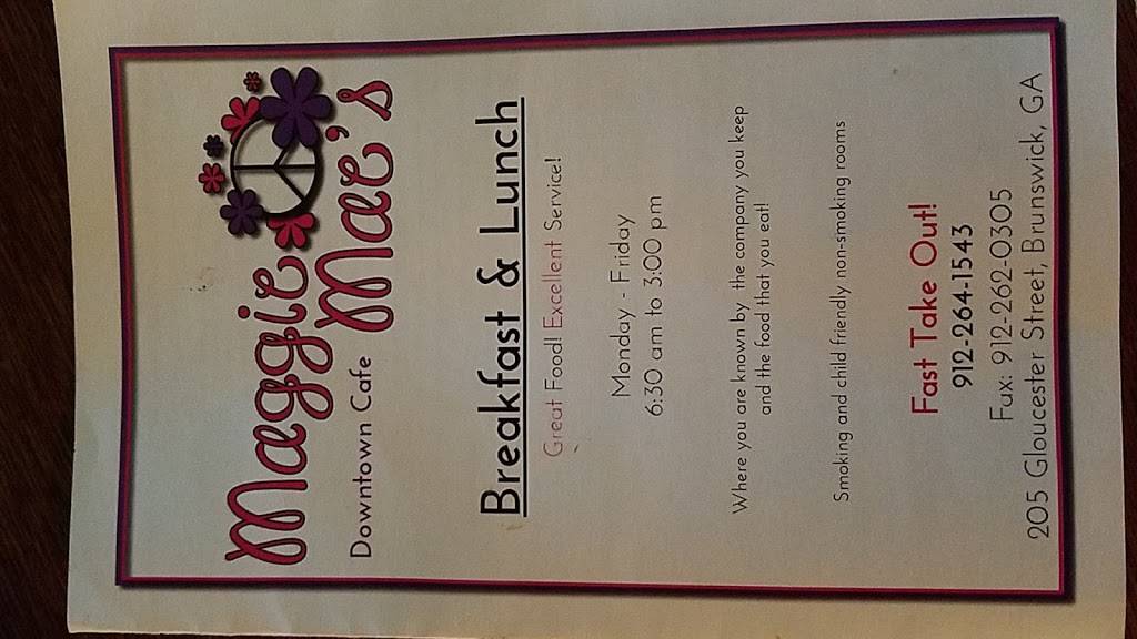 Maggie Maes | restaurant | 203 Gloucester St, Brunswick, GA 31520, USA | 9122641543 OR +1 912-264-1543