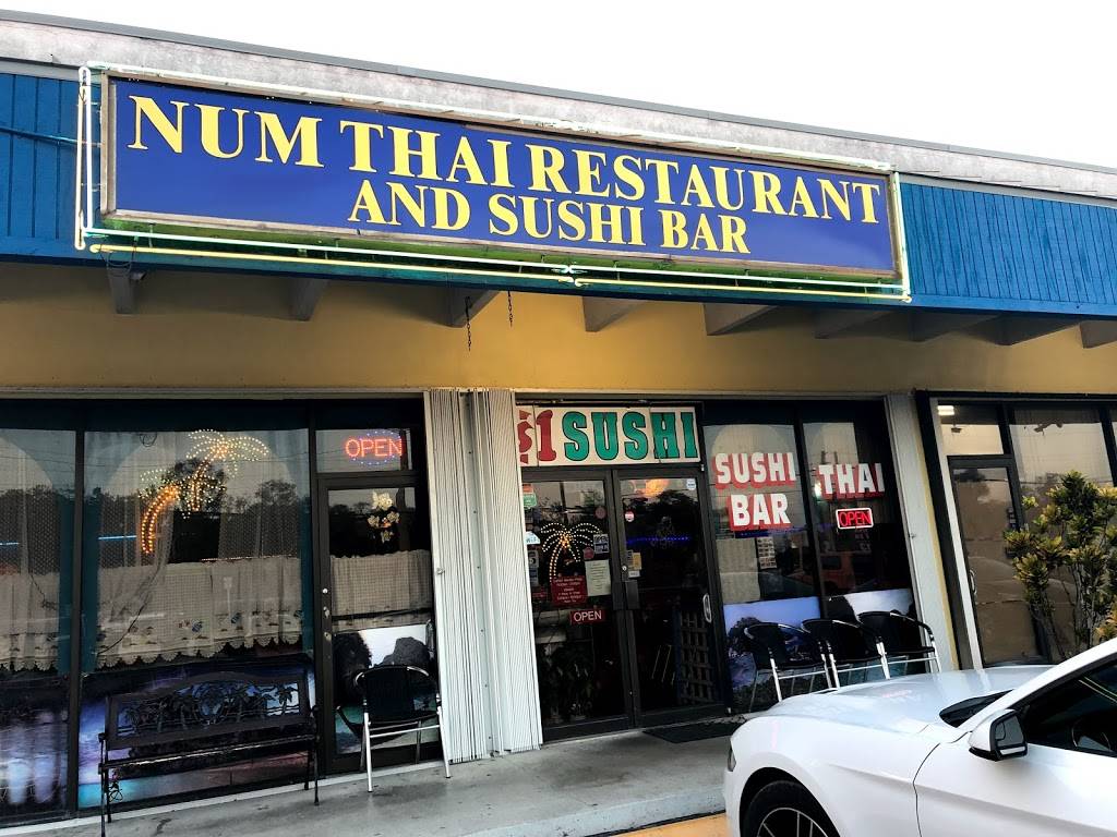 Num Thai Restaurant And Sushi Bar | restaurant | 103200 Overseas Hwy, Key Largo, FL 33037, USA | 3054515955 OR +1 305-451-5955