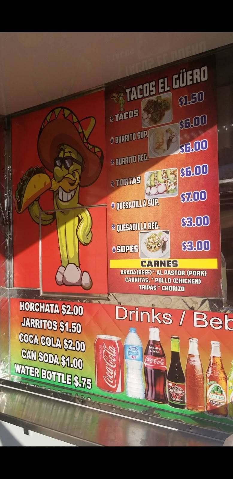 Tacos el Guero | restaurant | 495 S Golden State Blvd, Turlock, CA 95380, USA | 2094170360 OR +1 209-417-0360