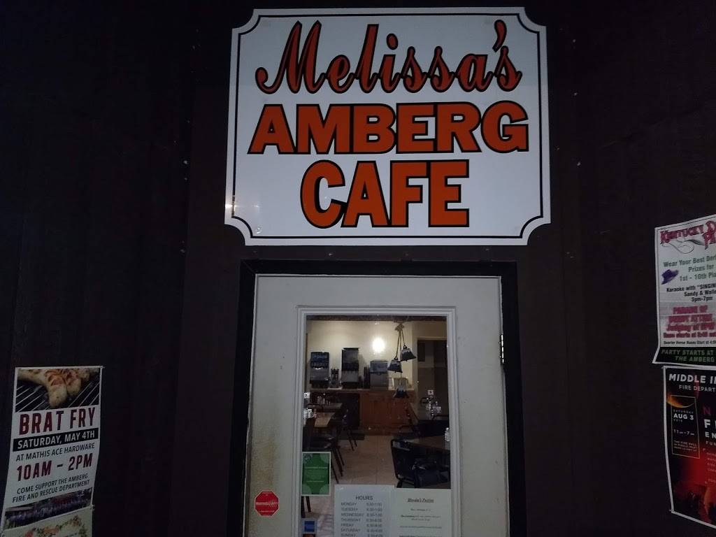 Melissas Amberg Cafe | restaurant | 15087 Dutton Rd, Amberg, WI 54102, USA | 7157595304 OR +1 715-759-5304