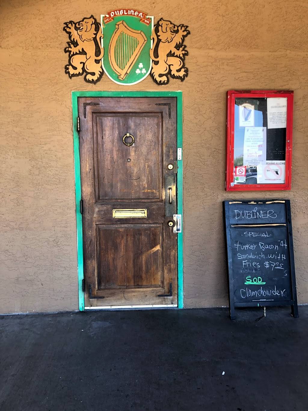 Dubliner Irish Pub & Restaurant | restaurant | 3841 E Thunderbird Rd, Phoenix, AZ 85032, USA | 6028670984 OR +1 602-867-0984