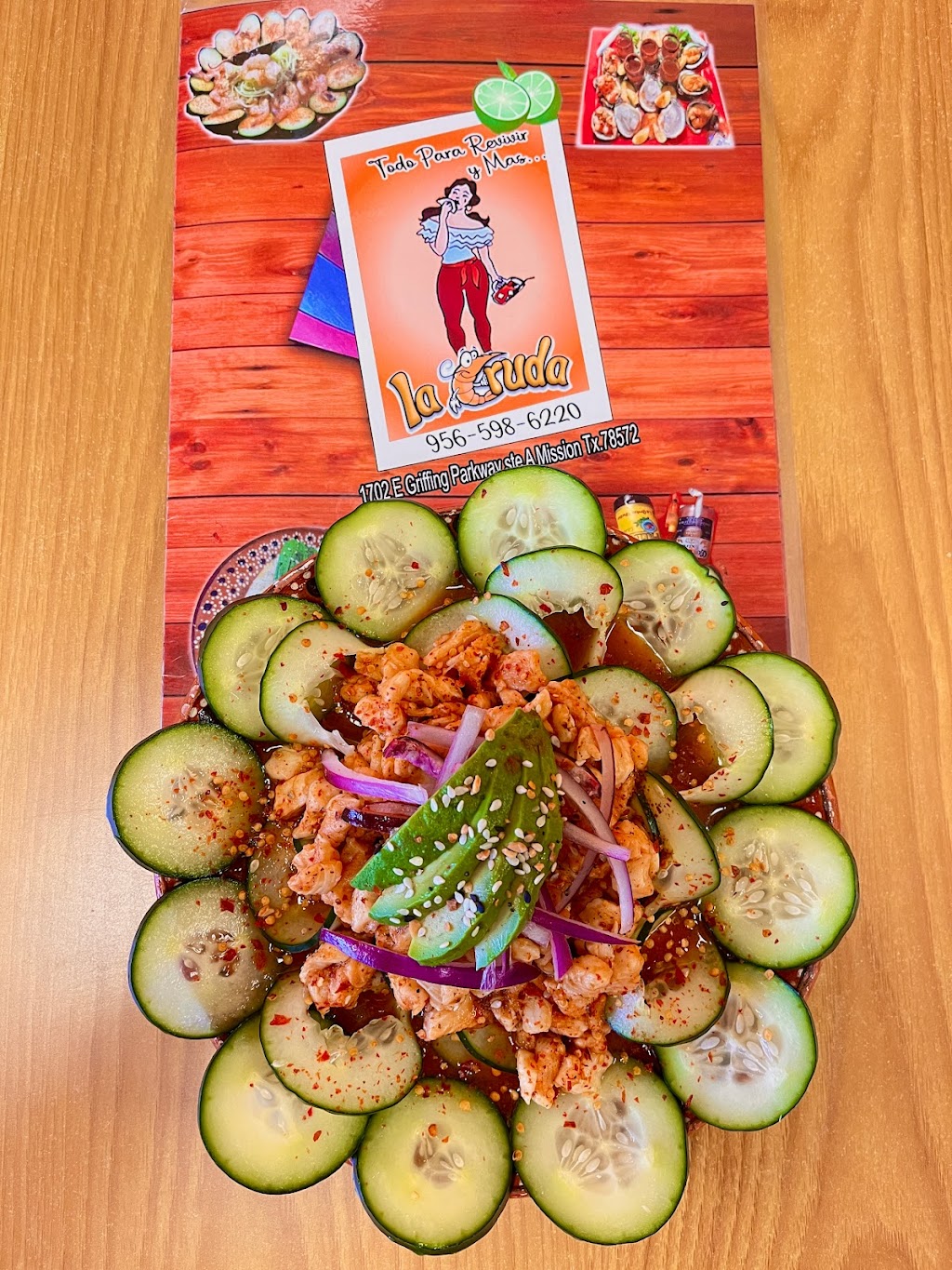 La Cruda | restaurant | 1702 E Griffin Pkwy, Mission, TX 78572, USA | 9565986220 OR +1 956-598-6220