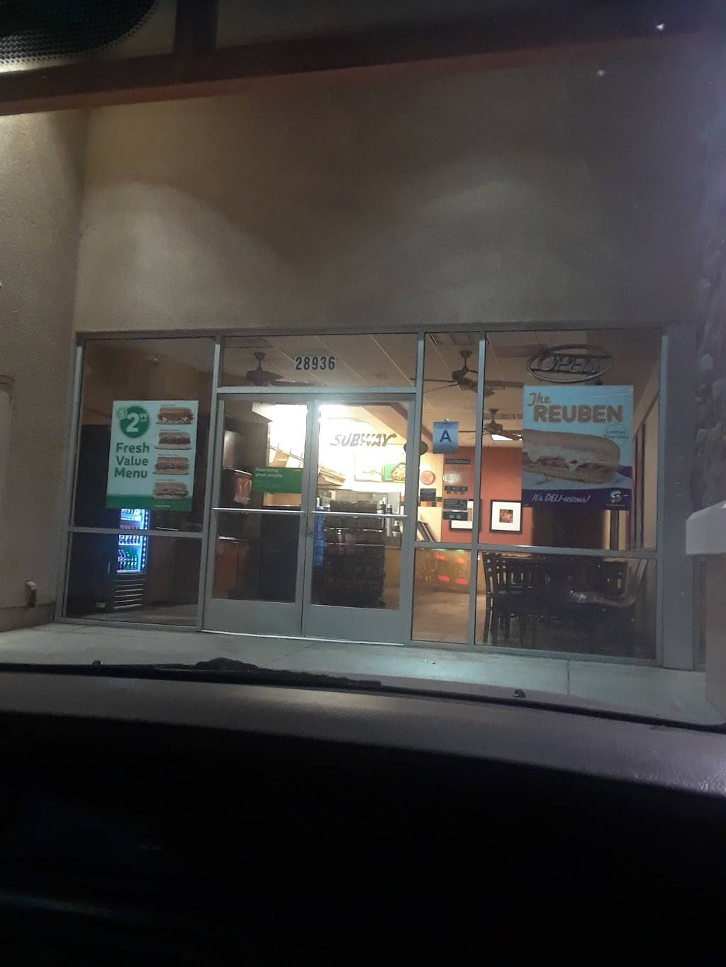 Subway | restaurant | 28936 Greenspot Rd, Highland, CA 92346, USA | 9098621184 OR +1 909-862-1184