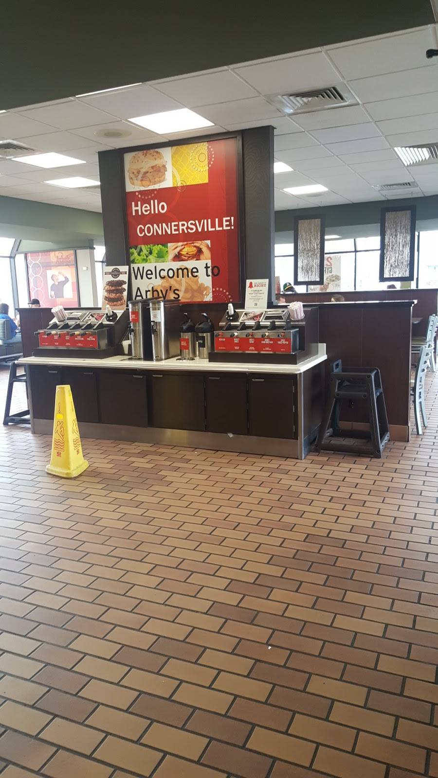 Arbys | restaurant | 602 W 30th St, Connersville, IN 47331, USA | 7658274756 OR +1 765-827-4756