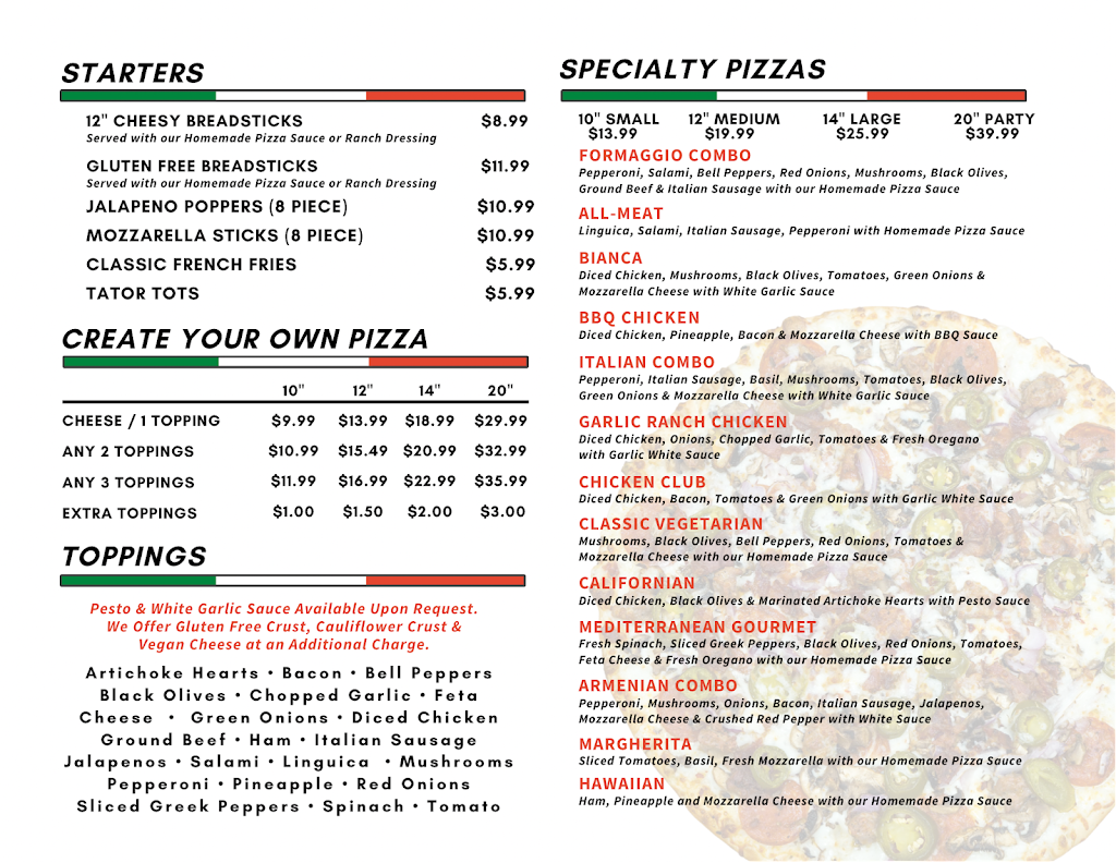 Formaggio Pizza Express | restaurant | 4390 Town Center Blvd #130, El Dorado Hills, CA 95762, USA | 9168055904 OR +1 916-805-5904