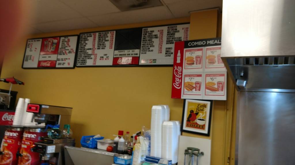 Poppys Top Dog | meal takeaway | 4027 Bainbridge Blvd #501, Chesapeake, VA 23324, USA | 7575451995 OR +1 757-545-1995