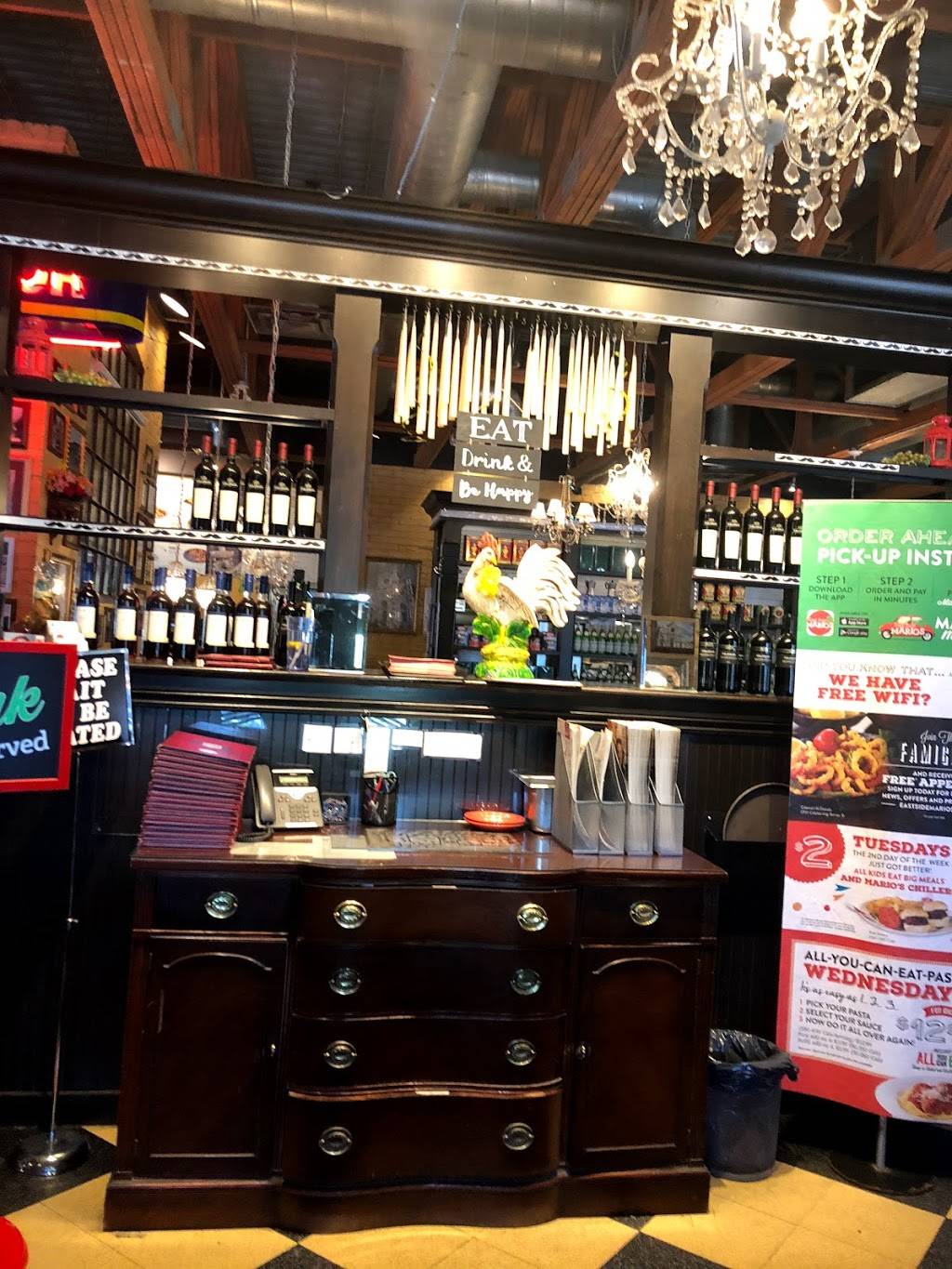 East Side Marios Gloucester | restaurant | 1820 Ogilvie Rd, Gloucester, ON K1J 7P4, Canada | 6137486931 OR +1 613-748-6931