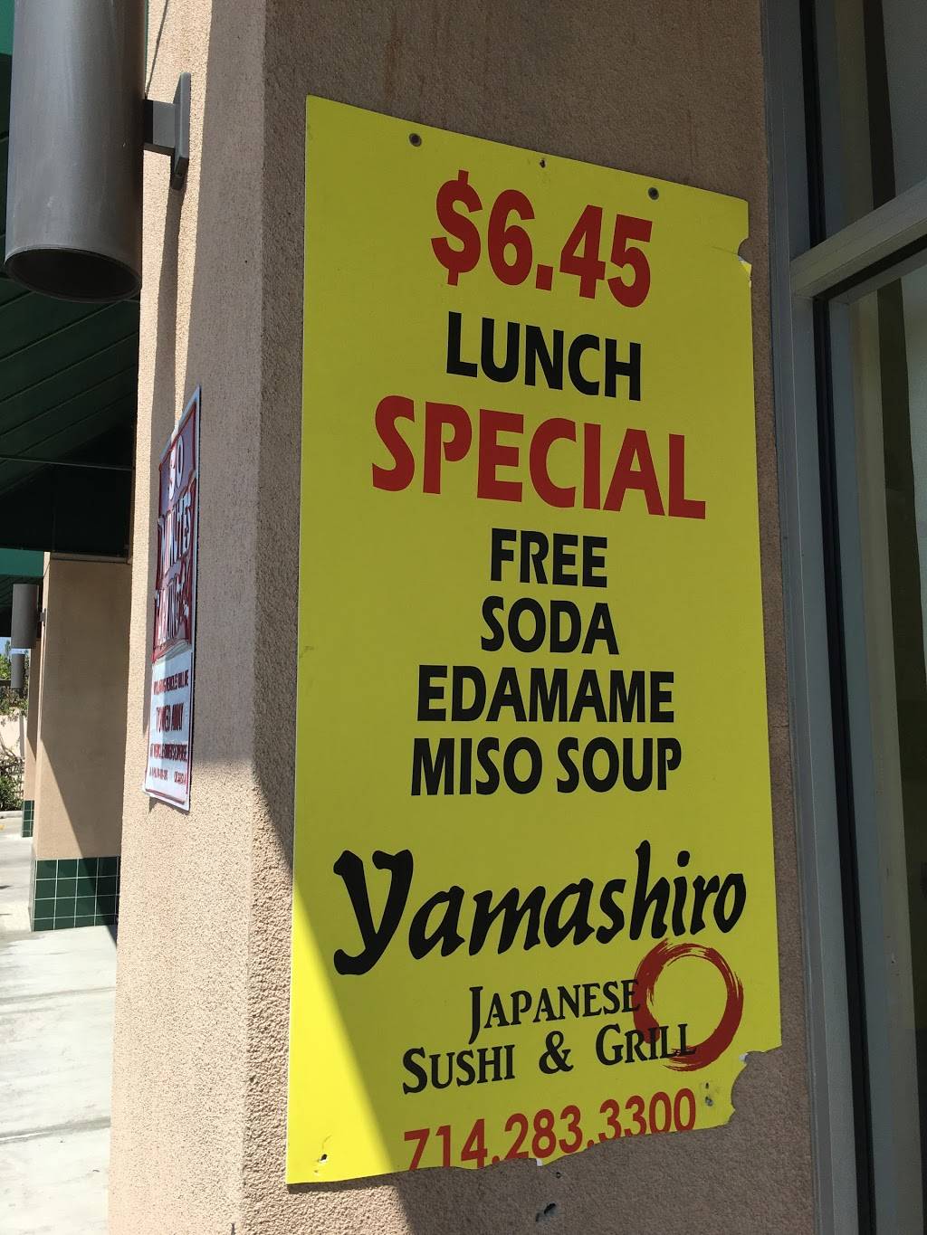 Yamashiro Sushi | restaurant | 8257 E Santa Ana Canyon Rd, Anaheim, CA 92808, USA | 7142833300 OR +1 714-283-3300