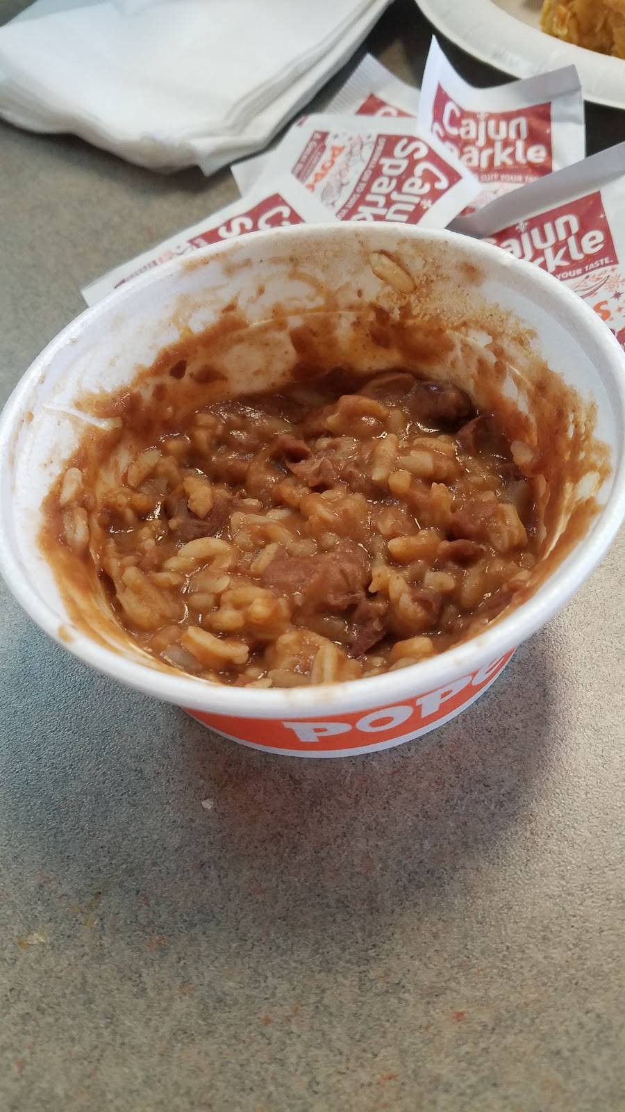 Popeyes Louisiana Kitchen | restaurant | 6623 US 49, Hattiesburg, MS 39401, USA | 6012555551 OR +1 601-255-5551