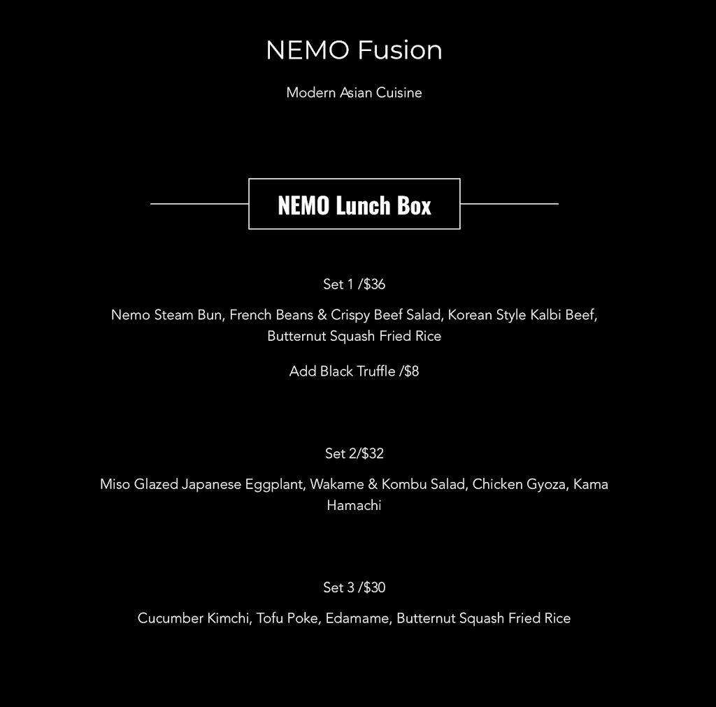 Nemo Fusion | restaurant | 3068 Brighton 3rd St, Brooklyn, NY 11235, USA | 7185505454 OR +1 718-550-5454