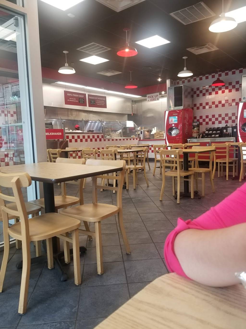 Five Guys | meal takeaway | 21 E Broad St, Westfield, NJ 07090, USA | 9082322499 OR +1 908-232-2499