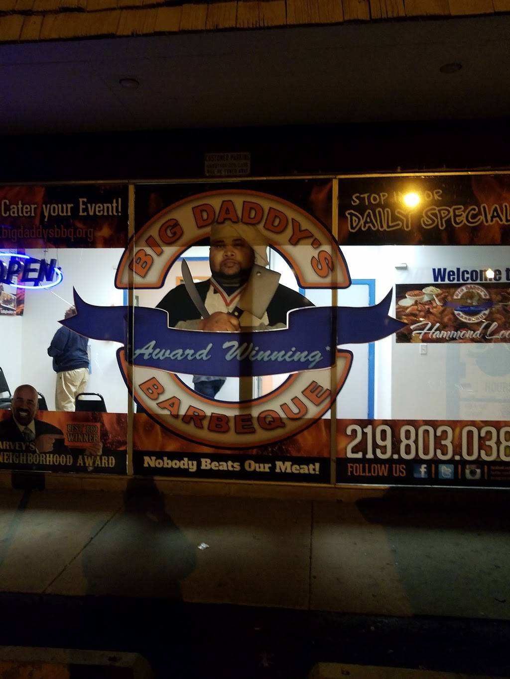 Big Daddys BBQ | restaurant | 1944, 6823 Grand Ave, Hammond, IN 46323, USA | 2198030389 OR +1 219-803-0389