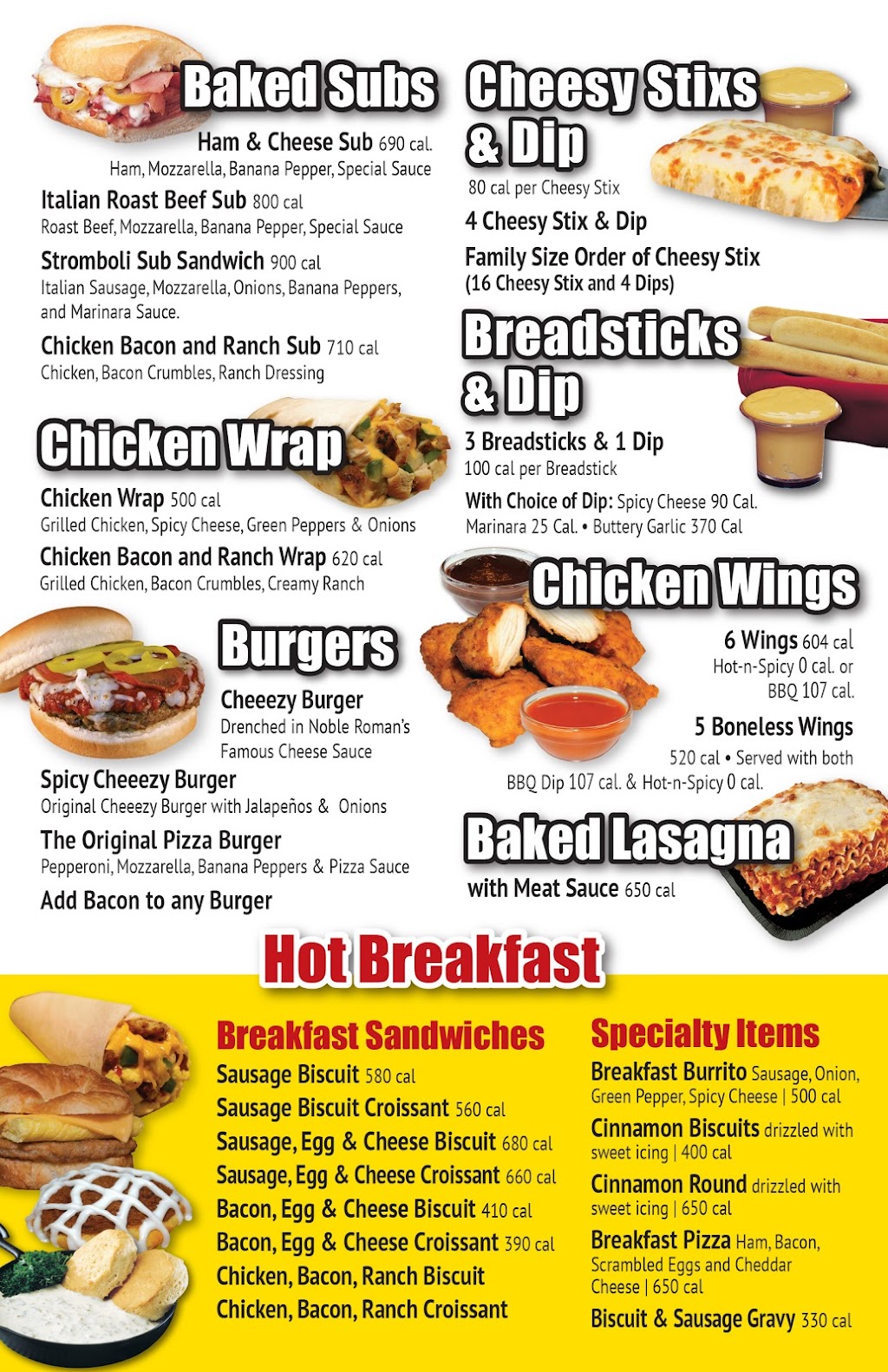 Noble Romans Pizza | meal takeaway | 4046 FL-47, Lake City, FL 32024, USA | 3867557584 OR +1 386-755-7584