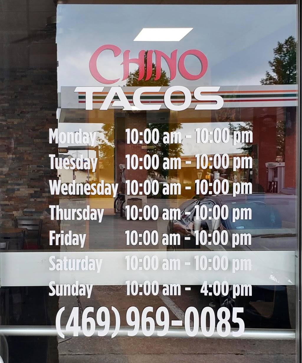 Chino Tacos | restaurant | 3601 N Jupiter Rd #100, Richardson, TX 75082, USA | 4699690085 OR +1 469-969-0085