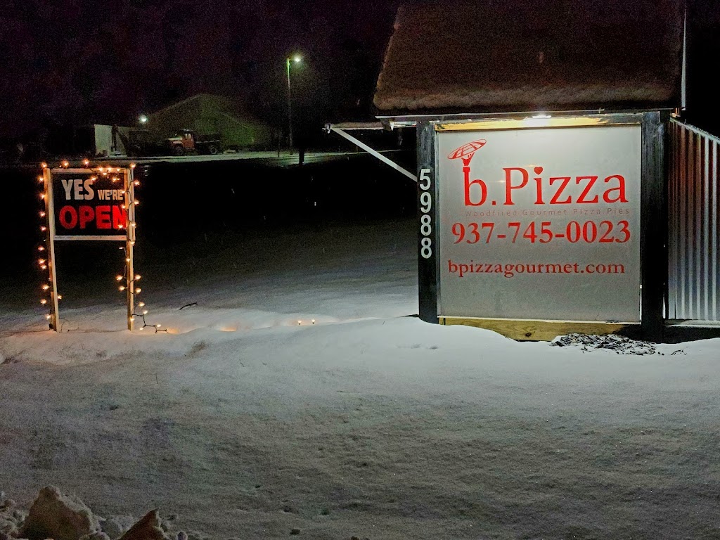 b, Pizza | meal takeaway | 5988 OH-235, Conover, OH 45317, USA | 9377450023 OR +1 937-745-0023