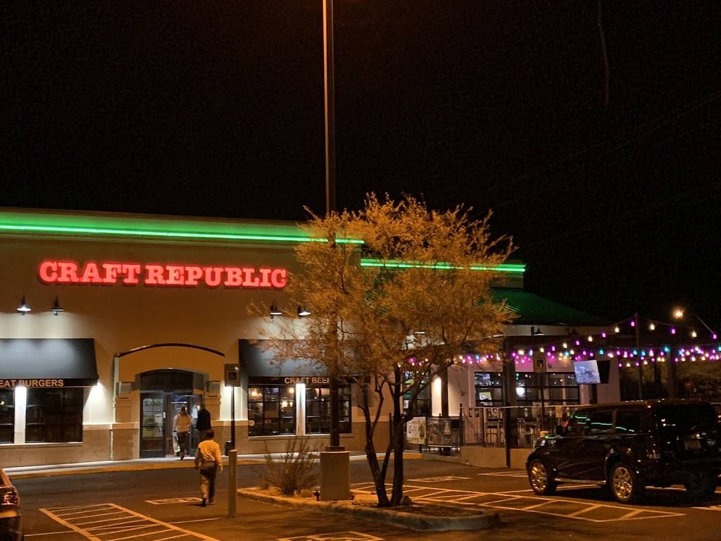 Craft Republic | restaurant | 7625 N La Cholla Blvd, Tucson, AZ 85741, USA | 5205751980 OR +1 520-575-1980