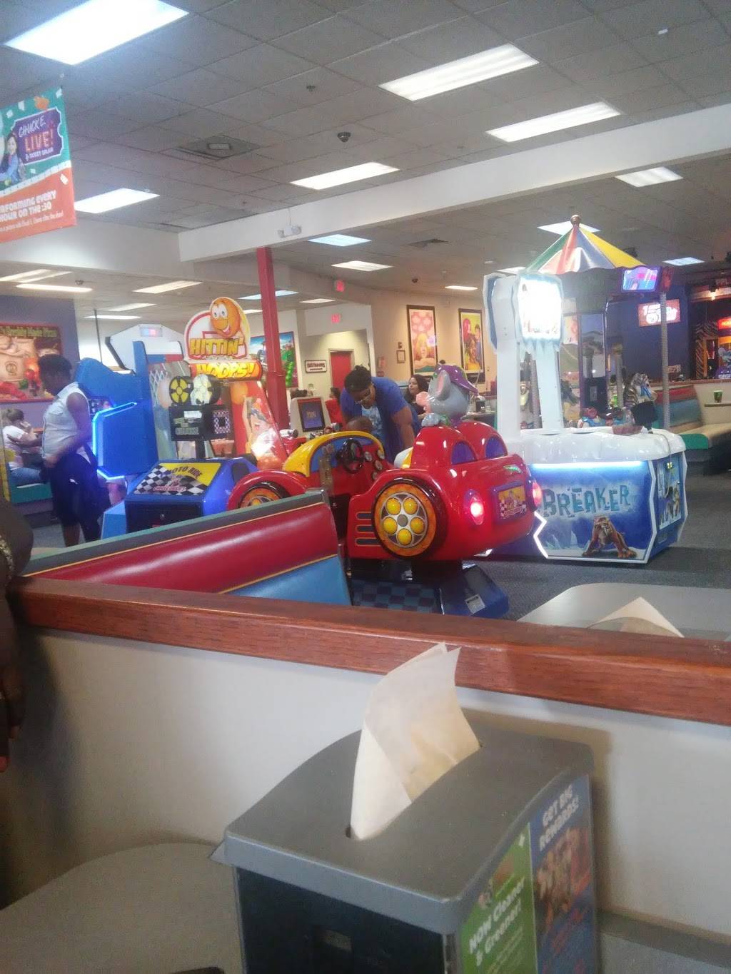 Chuck E. Cheeses | restaurant | 6065 Youngerman Cir, Jacksonville, FL 32244, USA | 9047780537 OR +1 904-778-0537