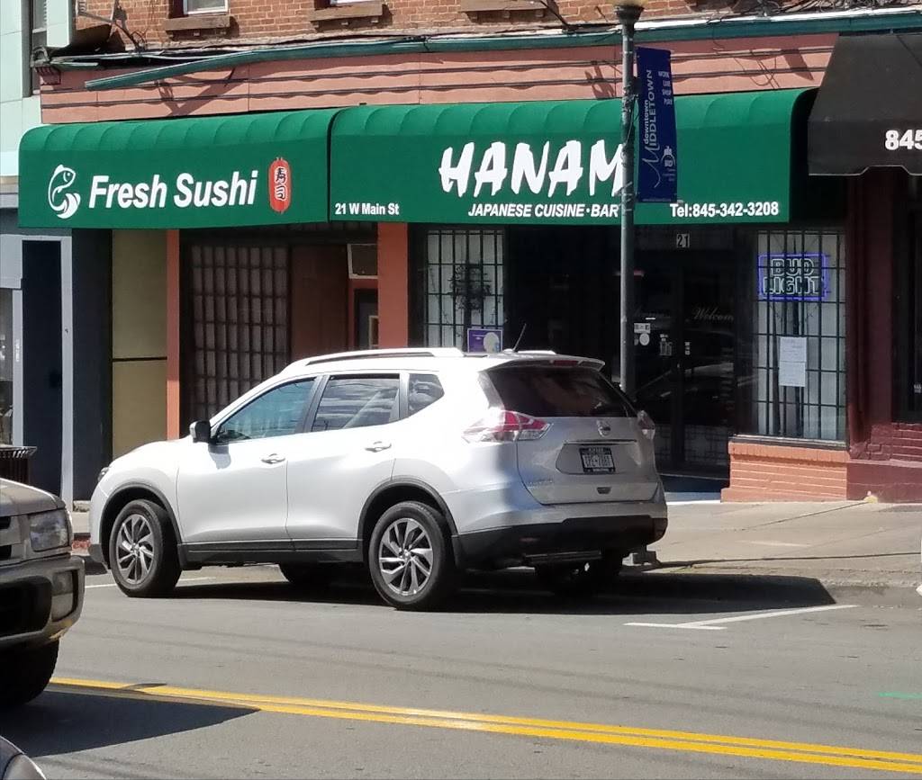 Hanami | restaurant | 21 W Main St, Middletown, NY 10940, USA | 8453423208 OR +1 845-342-3208