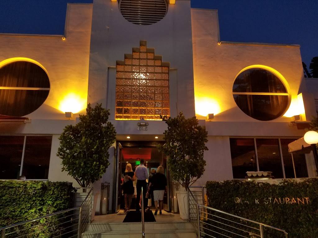 OLA Restaurant | restaurant | 2360 Collins Ave, Miami Beach, FL 33139, USA | 3056959125 OR +1 305-695-9125