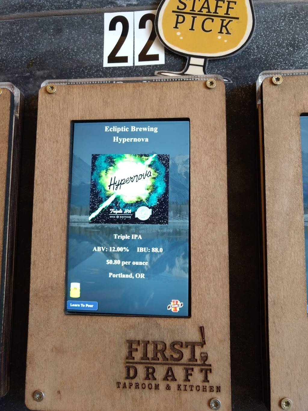 First Draft Taproom & Kitchen | restaurant | 1309 26th St, Denver, CO 80205, USA | 3037368400 OR +1 303-736-8400