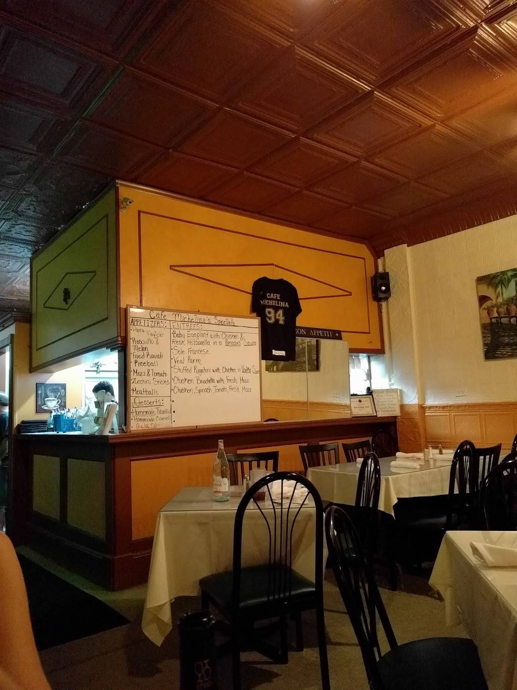 Cafe Michelina | restaurant | 423 Bloomfield St, Hoboken, NJ 07030, USA | 2016593663 OR +1 201-659-3663