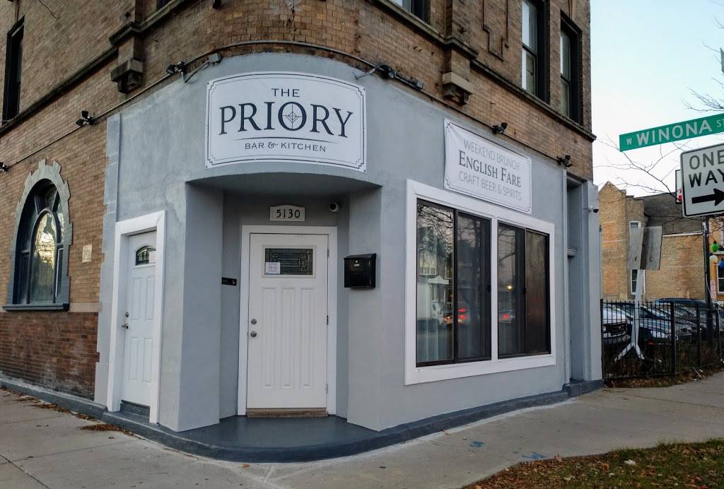 The Priory Bar & Kitchen | restaurant | 5130 N Western Ave, Chicago, IL 60625, USA | 7739427200 OR +1 773-942-7200