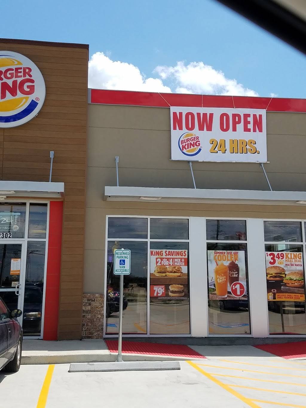 Burger King | restaurant | 2302 Highway 62 South, Orange, TX 77630, USA | 4093304425 OR +1 409-330-4425