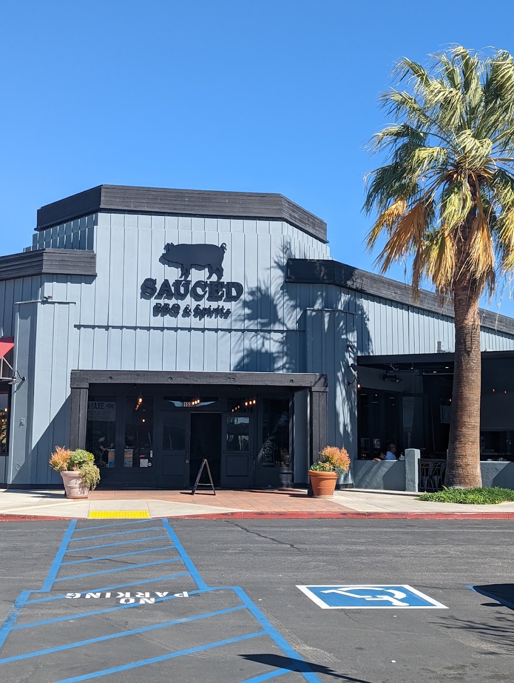 Sauced BBQ & Spirits - Orange | restaurant | 1535 W Katella Ave, Orange, CA 92867, USA | 7146399104 OR +1 714-639-9104