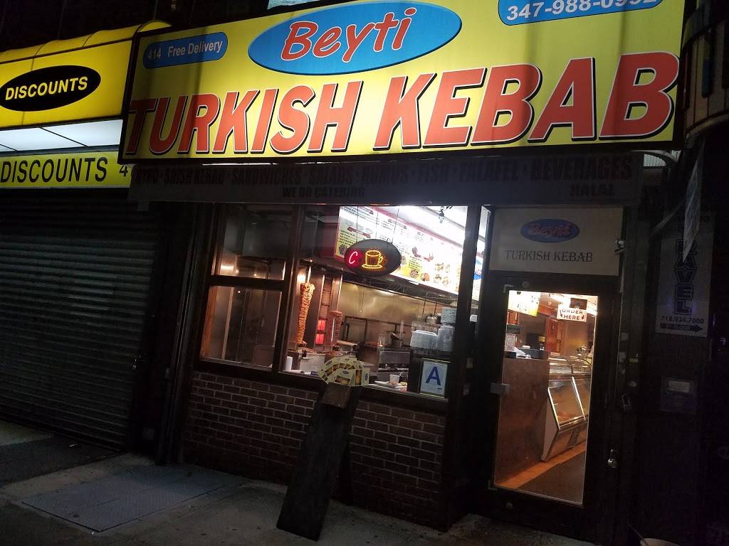 Beyti Turkish Kebab | restaurant | 414 Brighton Beach Ave, Brooklyn, NY 11235, USA | 7183327900 OR +1 718-332-7900