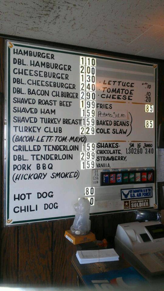 Just Hamburgers | restaurant | 214 Ottawa Rd, Paxton, IL 60957, USA | 2173794222 OR +1 217-379-4222