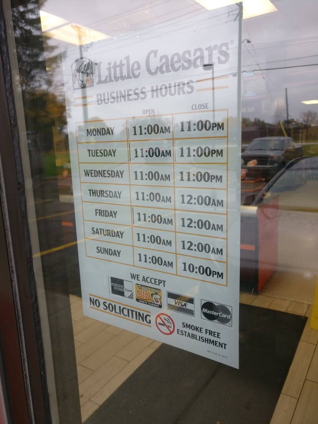 Little Caesars Pizza | meal takeaway | 373 Bridge St W, Waterloo, ON N2K 3K3, Canada | 5197466663 OR +1 519-746-6663